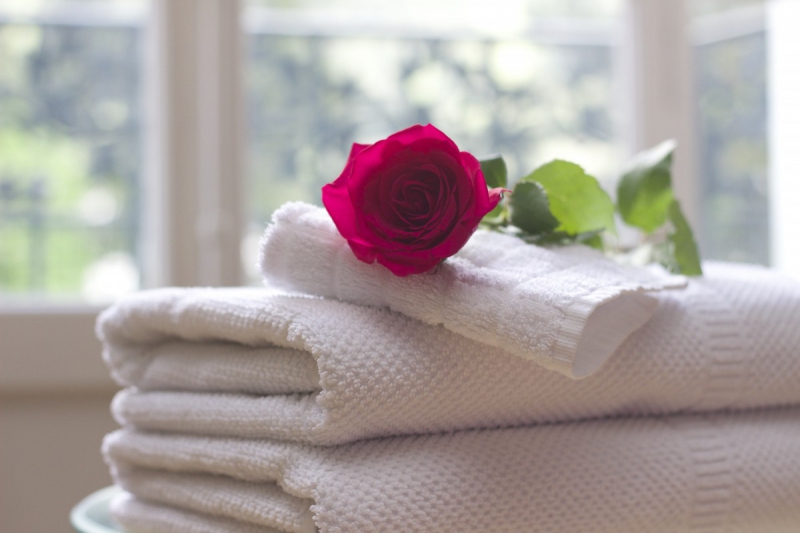 chambre-hote-TRAMOLE-min_towel_rose_clean_care_salon_spa_white_bath-731641